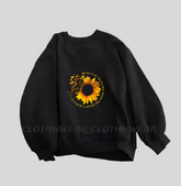Black sweatshirt In a world